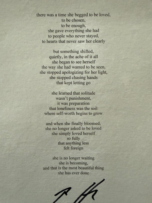 SIGNED - HER BECOMING