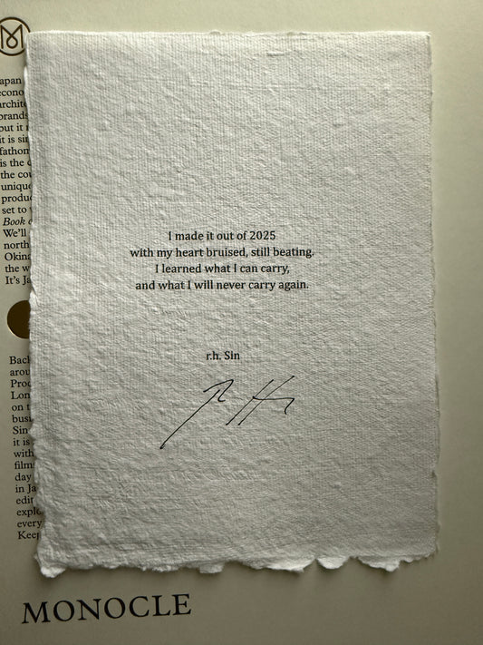 SIGNED - SURVIVED 2025 Part ONE