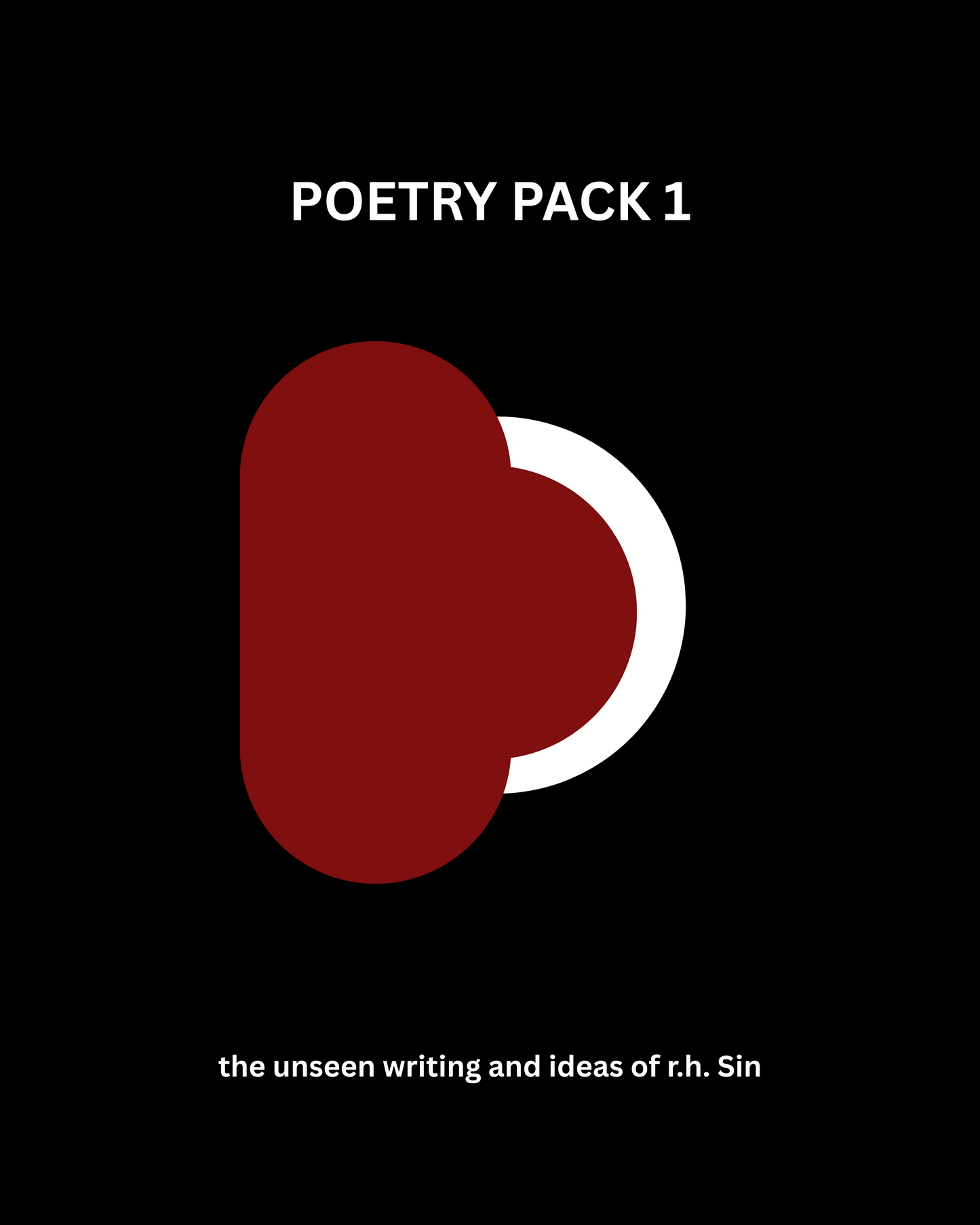 (PRE- ORDER) POETRY PACK 1