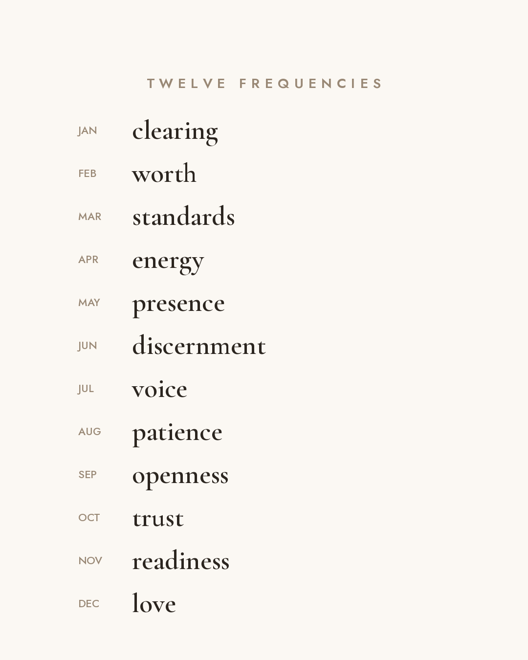 frequency: the year you became her | 365-day digital journal