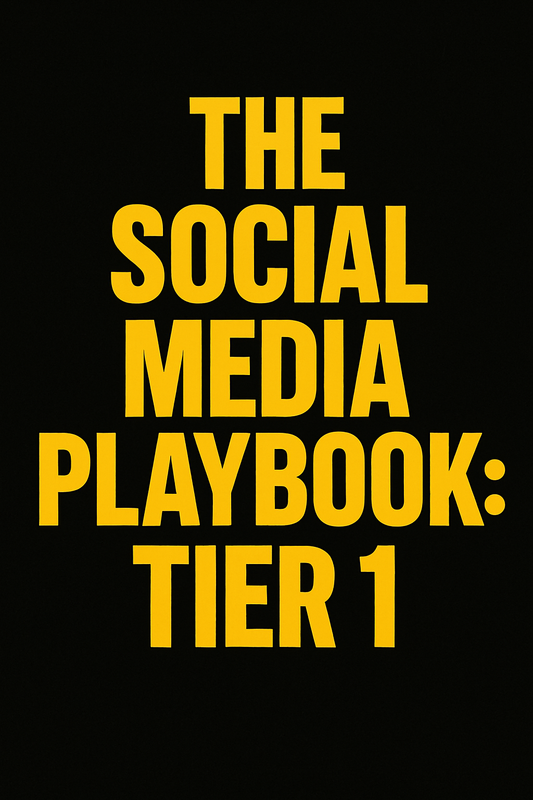 PRE-ORDER Tier 1: The Half-Billion View Playbook | (Digital Download — PDF)