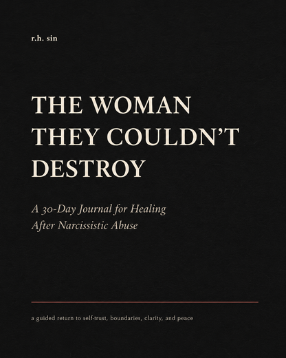 THE WOMAN THEY COULDN'T DESTROY: A 30-Day Journal for Healing After Narcissistic Abuse