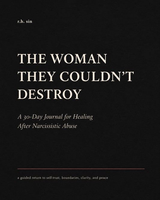 THE WOMAN THEY COULDN'T DESTROY: A 30-Day Journal for Healing After Narcissistic Abuse