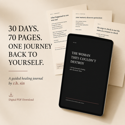 THE WOMAN THEY COULDN'T DESTROY: A 30-Day Journal for Healing After Narcissistic Abuse