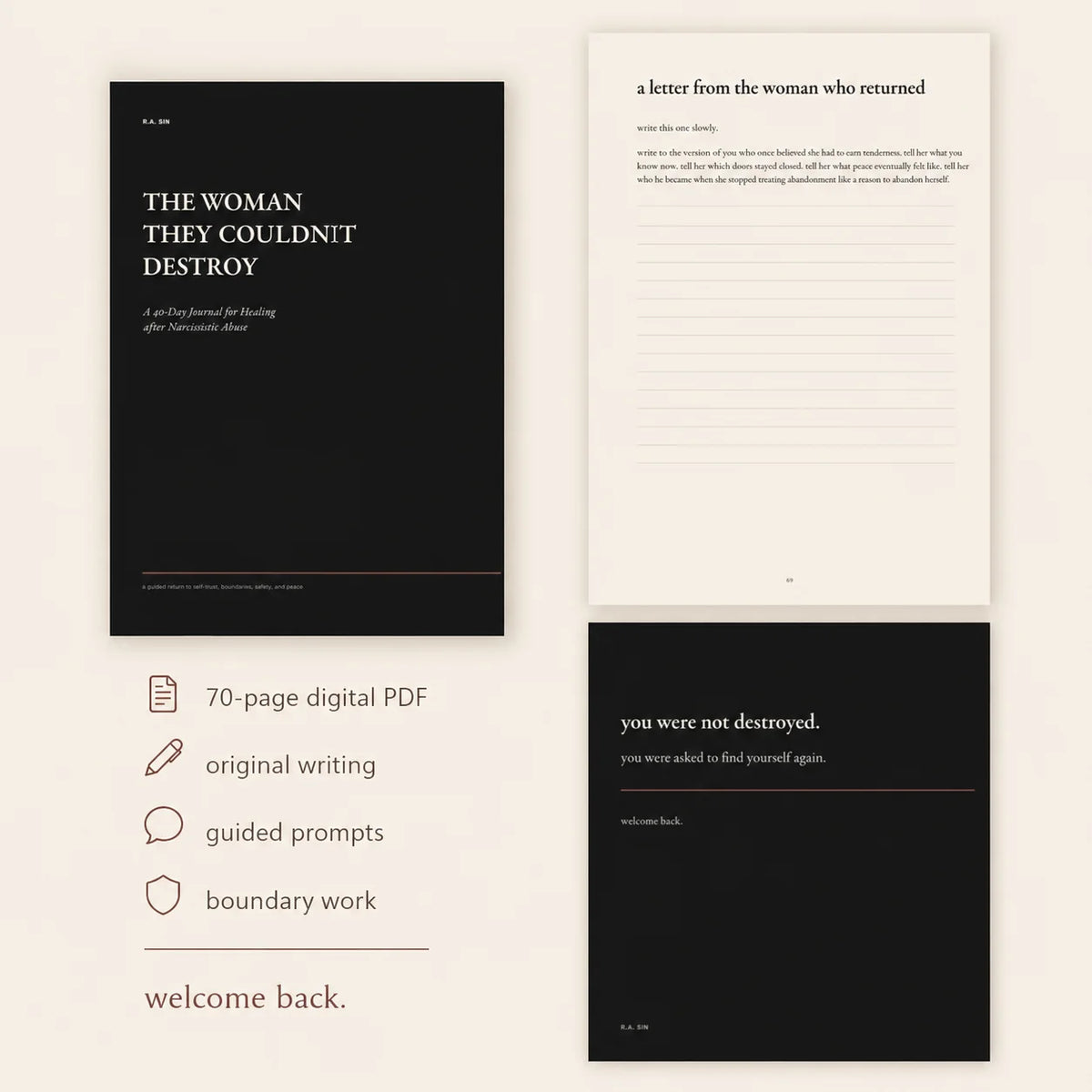 both journals:  the full return to yourself