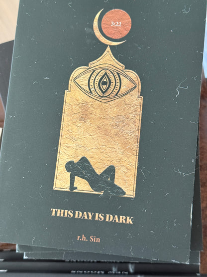 SIGNED 1ST EDITION - THIS DAY IS DARK