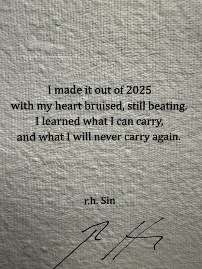 SIGNED - SURVIVED 2025 Part ONE