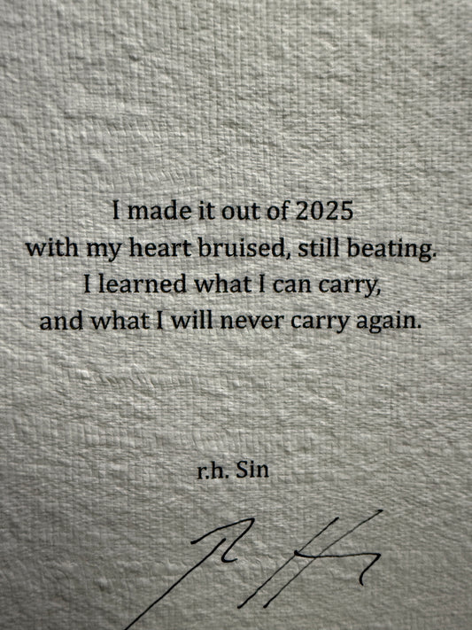 SIGNED - SURVIVED 2025 Part ONE