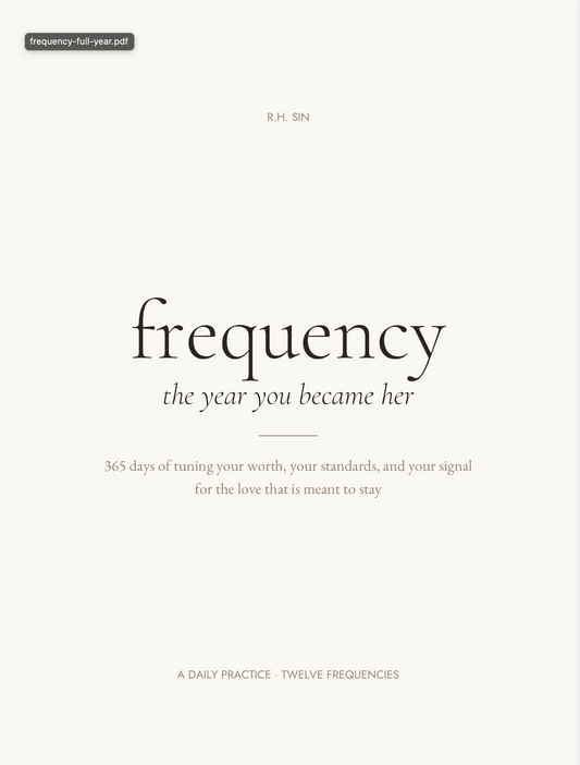 frequency: the year you became her | 365-day digital journal