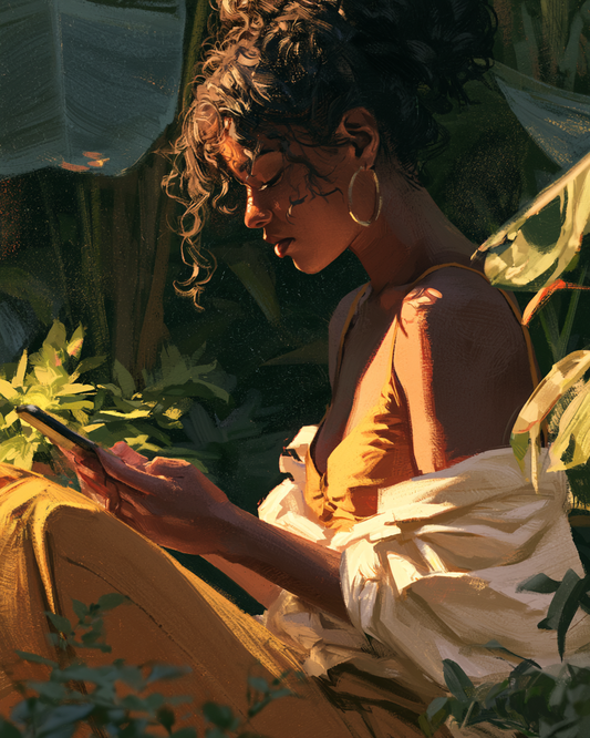 the book she read right before she left — digital edition