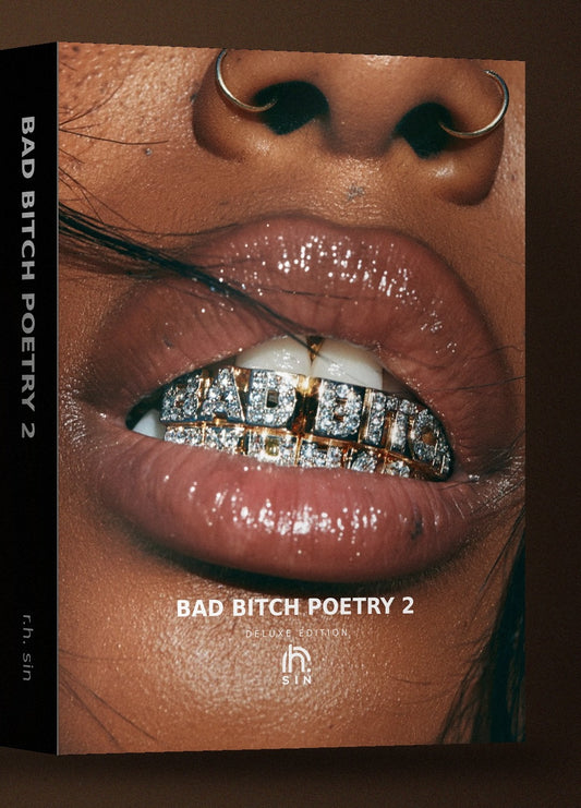 bad bitch poetry vol. 2, deluxe hardcover, 6 x 9