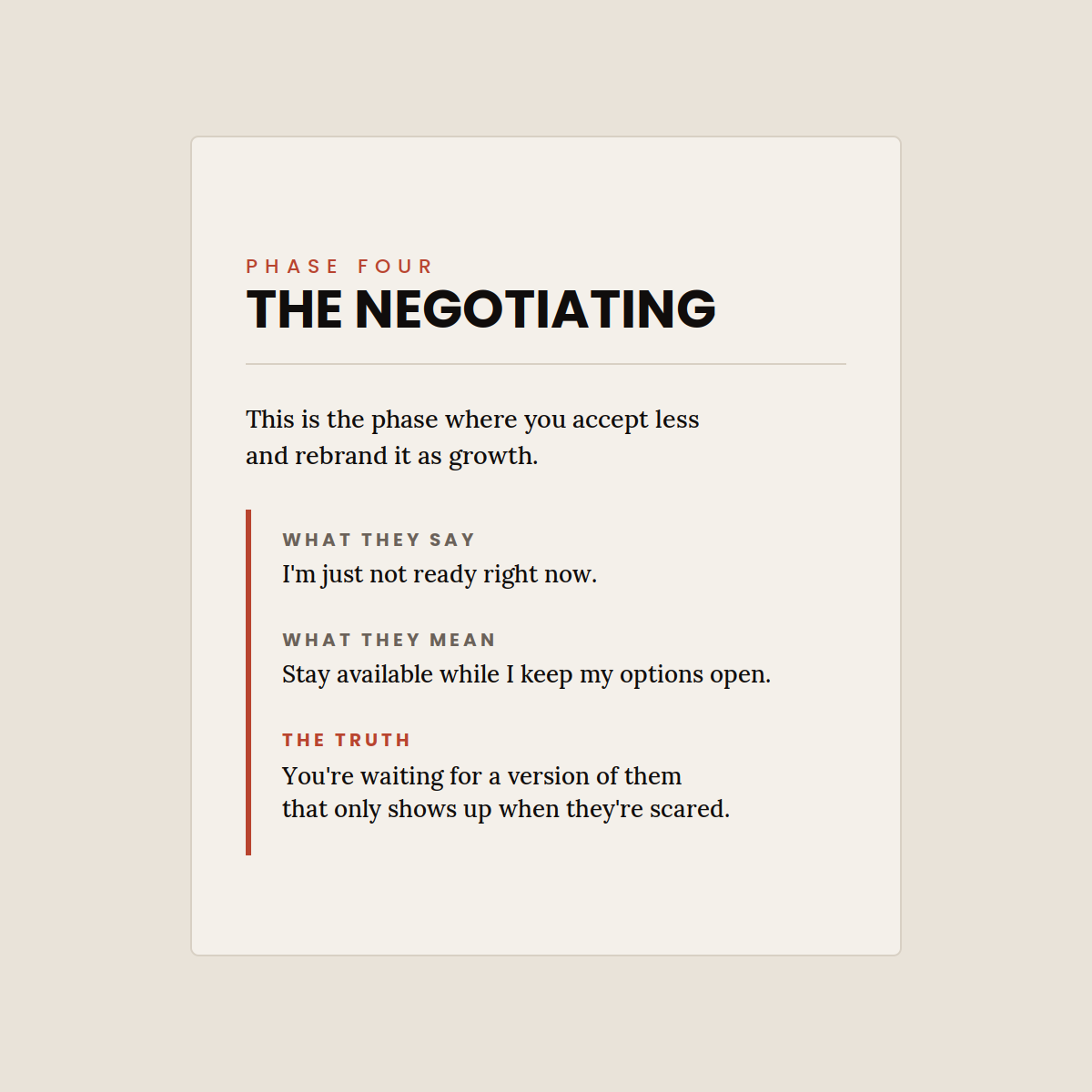 The Situationship Timeline | Digital Download PDF