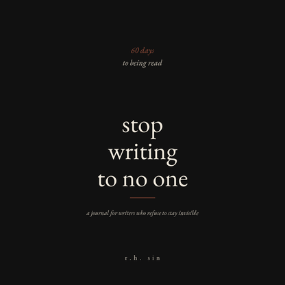 stop writing to no one.
